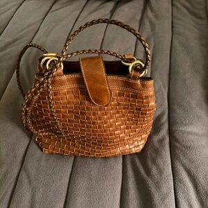 Patricia Nash Discovery Woven Iverna Bucket Bag